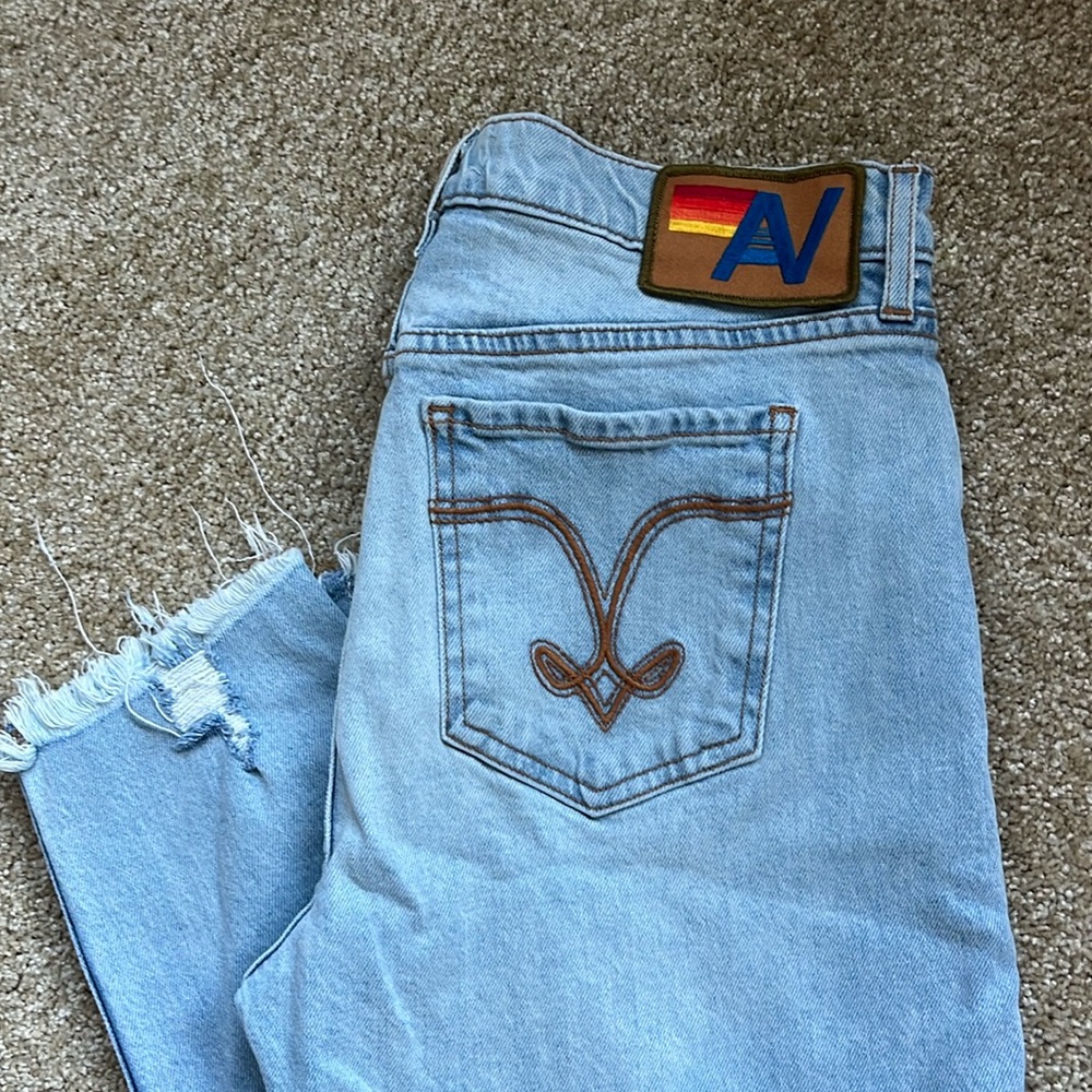 Aviator Nation mid rise surfer jean - 28